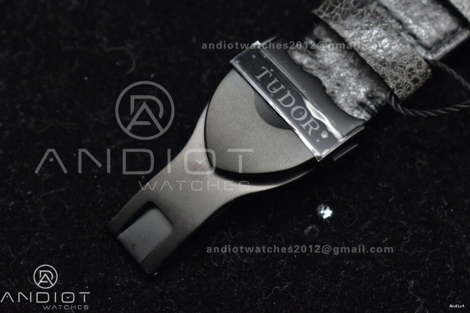 Strap Bay on Bezel DLC Best A2824 Edition Black Leather 1:1 ZF Dark V5 Heritage Distressed Black 0116